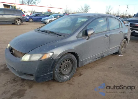 2009 Honda Civic Lx z USA, uszkodzony, nr VIN 2HGFA16589H313825